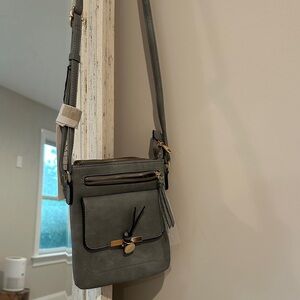 Chic Olive Crossbody Bag